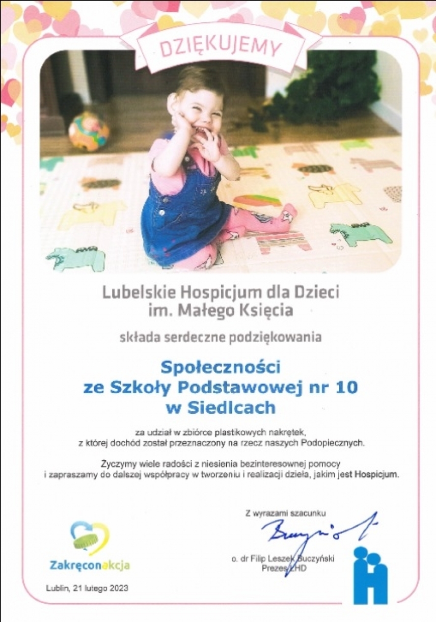 Akcja &quot;Zamień śmieci w radość chorych dzieci&quot;