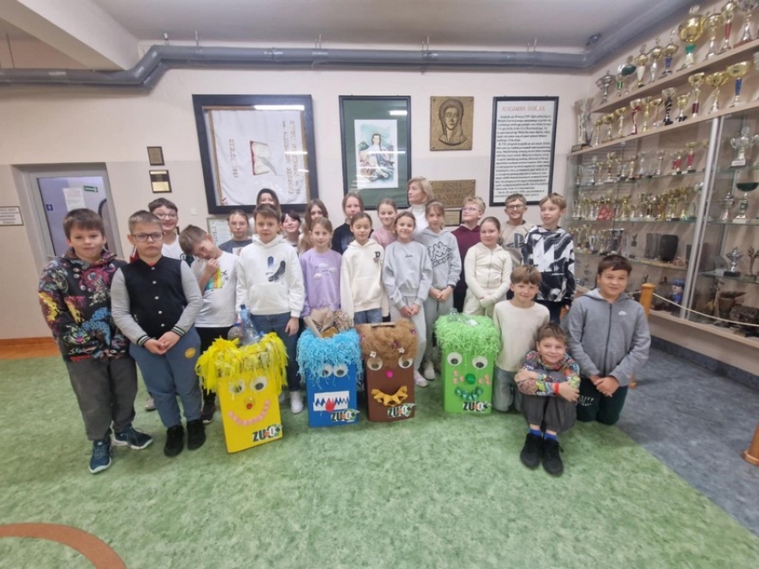 Klasa 4a w Segregacyjnym Challenge&rsquo;u EKOMARATONU