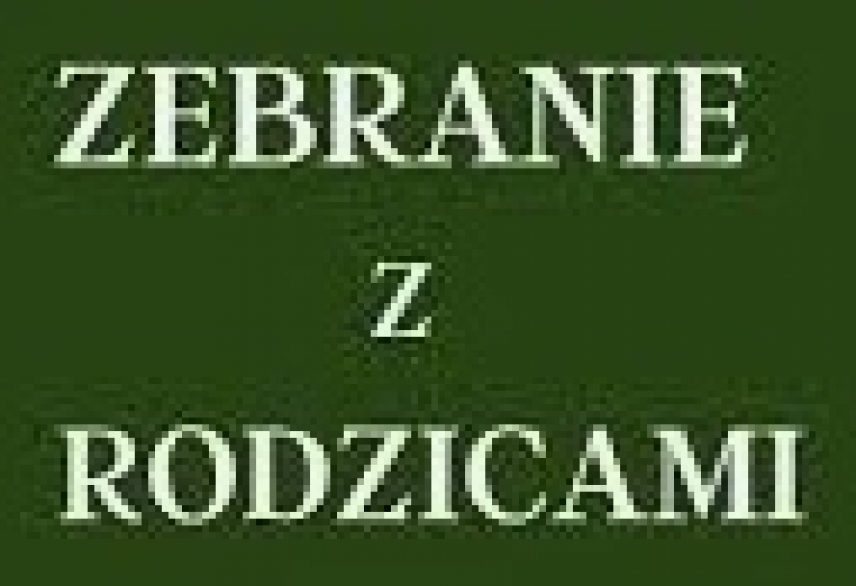 Zebrania Rodziców