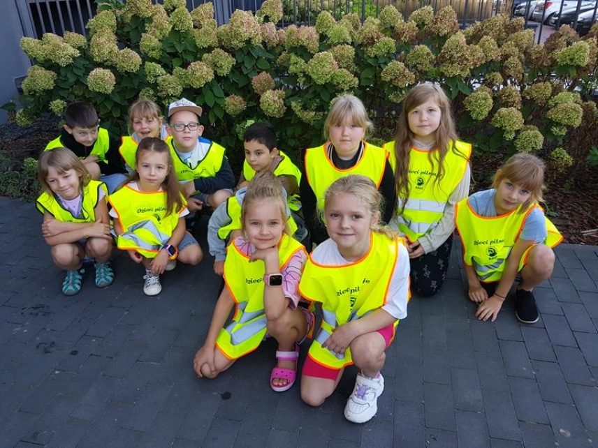 Bezpieczna droga do szkoły. Jesienny spacer.