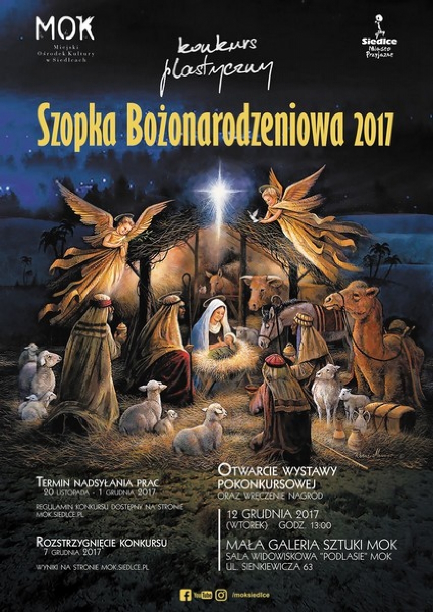 &quot;Szopka bożonarodzeniowa 2017&quot; - konkurs plastyczny