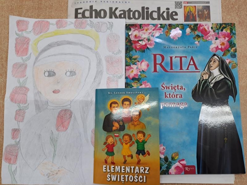 LAURECI KONKURS&Oacute;W PALSTYCZNYCH TYGODNIKA ,,ECHO KATOLICKIE" Z NASZEJ ŚWIETLICY W ROKU SZKOLNYM 2025/20226